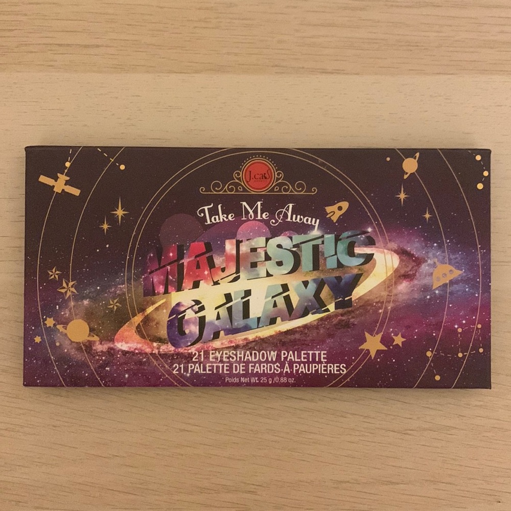 J Cat Beauty Take Me Away Majestic Galaxy 21 Eyeshadow Palette